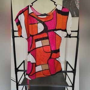 Eso Es Mio Mio Color Block Top